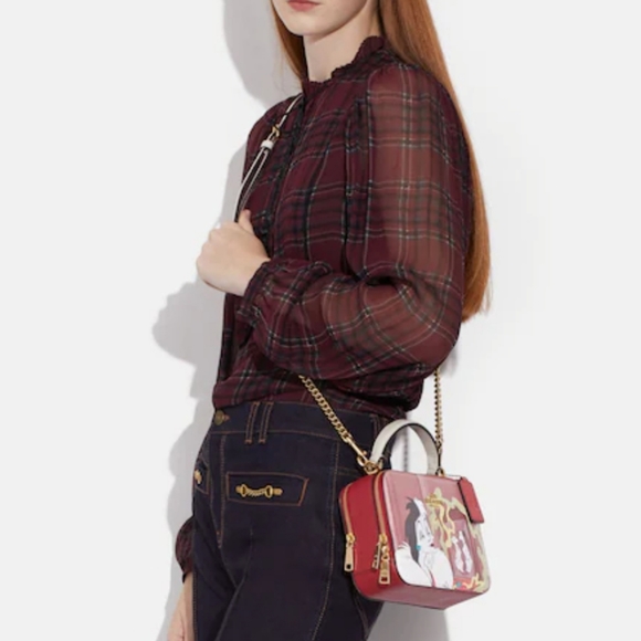 Coach Disney X Coach Box Crossbody With Cruella Motif - Picture 3 of 5